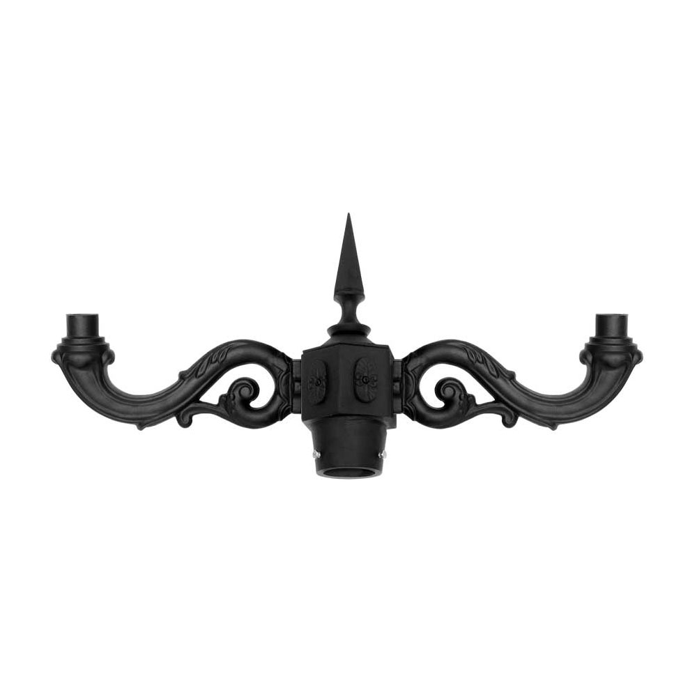 شاخه چراغ پارکی دو شاخه شب تاب مدل رسپینا