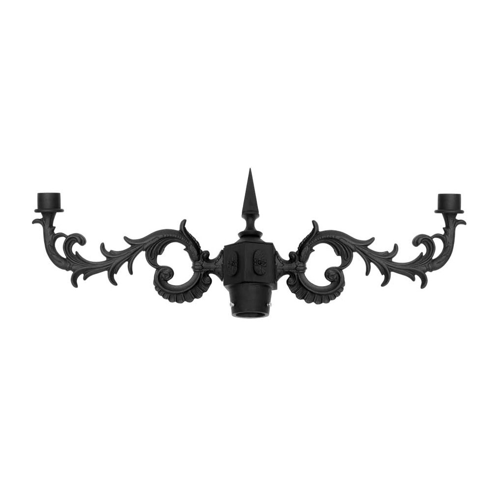 شاخه چراغ پارکی سه شاخه شب تاب مدل آرین