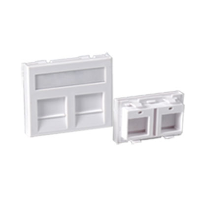 فیس پلیت دو پورت پهن کلاسیک دانوب