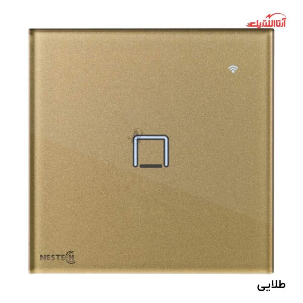 کلید لمسی هوشمند تک پل صلیبی RF نستک سری INNOVA کد NE4IS01XG1