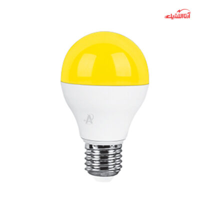 لامپ ال ای دی حبابی رنگی 9 وات پارس شعاع توس سرپیچ E27