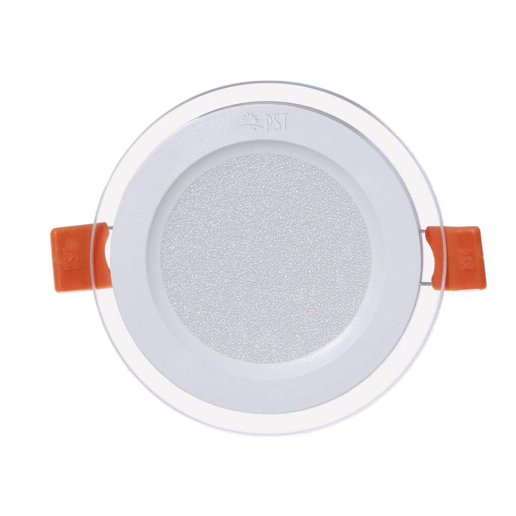 چراغ سقفی گرد توکار 9 وات LED پارس شعاع توس برش 8 سانت