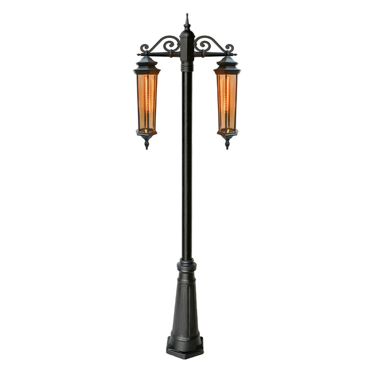 چراغ ایستاده دوشاخه ایفل مدل لاکچری سری یک E2521D-L