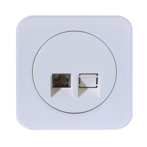 سوکت تلفن دو خط دلند پلاس مدل آدا