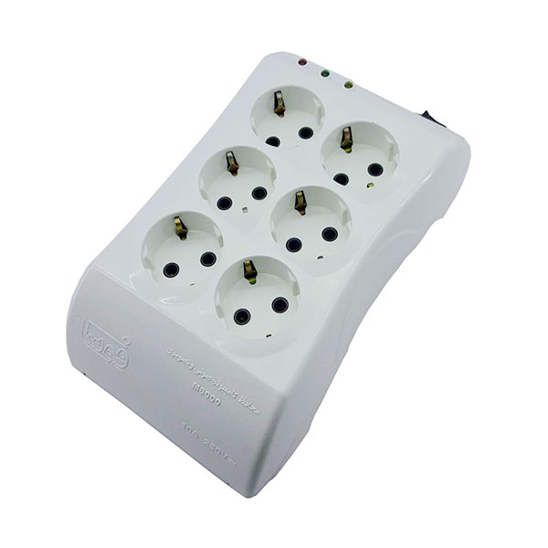 محافظ 6 خانه صوتی تصویری فوسا مدل 6000 با کابل 180 سانتی متری