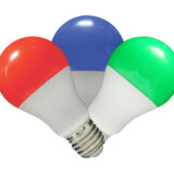 لامپ ال ای دی 9 وات رنگی پارس شهاب سرپیچ E27