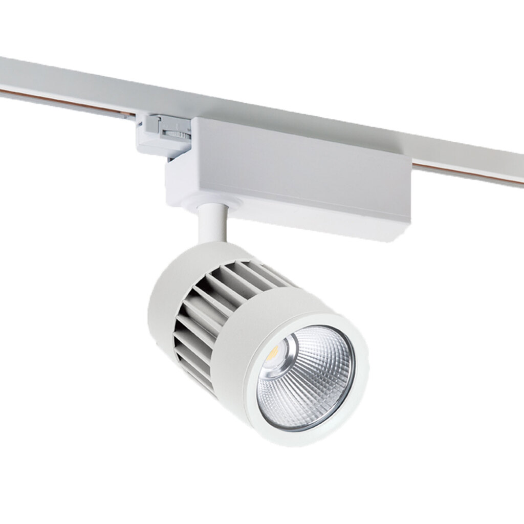 چراغ LED ریلی سه‌فاز 27 وات مازی نور مدل نواترن دهانه 9 سانتی