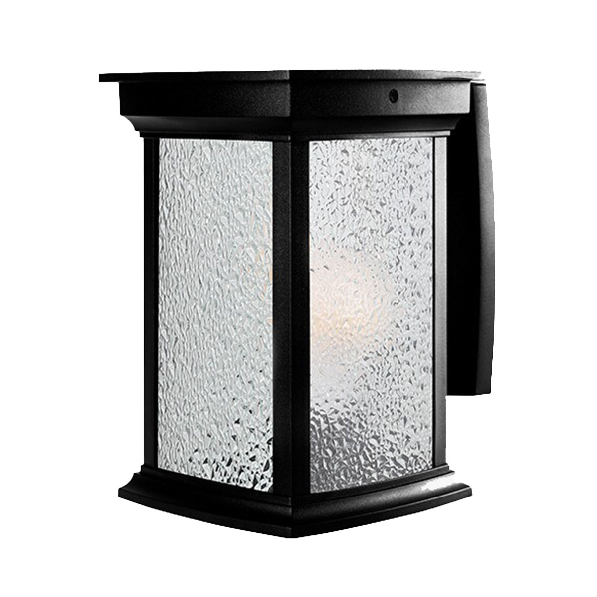 چراغ حیاطی دیواری شفق مدل روشان با شیشه ساده کد 1001