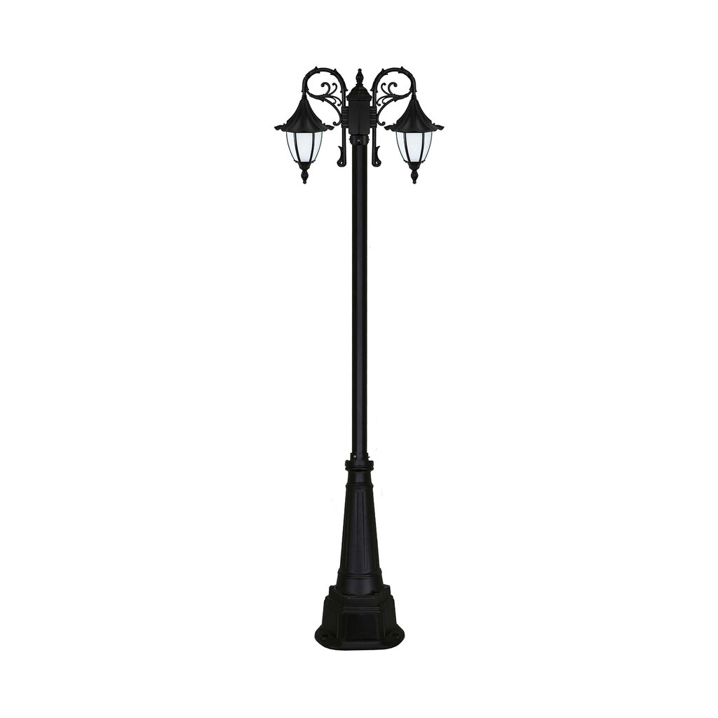 چراغ دوشاخه حیاطی و پارکی بیتانور مدل چتری خمره ای کد 91202-5823