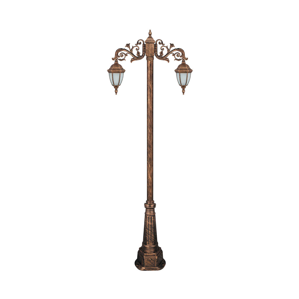 چراغ دوشاخه حیاطی و پارکی بیتانور مدل رومی خمره ای کد 91215-5424