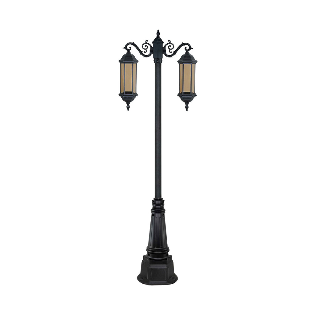 چراغ دوشاخه حیاطی و پارکی بیتانور مدل شش ضلعی سری b کد 91202-5622