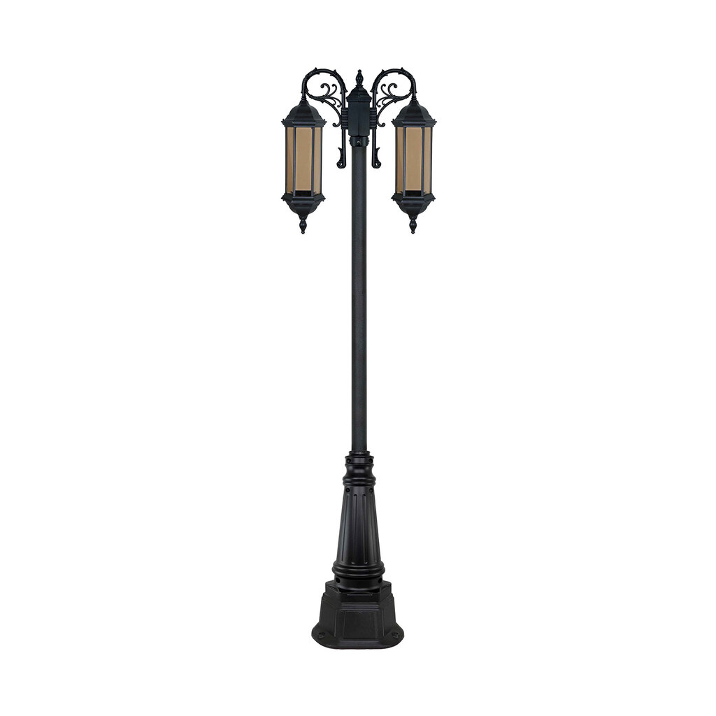 چراغ دوشاخه حیاطی و پارکی بیتانور مدل شش ضلعی سری b کد 91202-5623