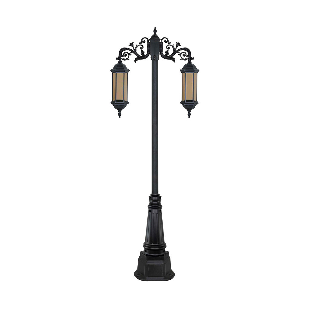 چراغ دوشاخه حیاطی و پارکی بیتانور مدل شش ضلعی سری b کد 91202-5624