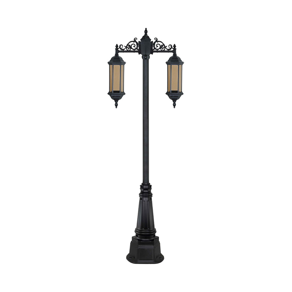 چراغ دوشاخه حیاطی و پارکی بیتانور مدل شش ضلعی سری b کد 91202-5625