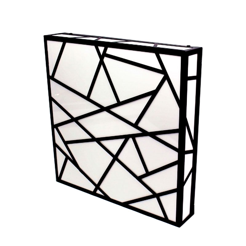 چراغ سقفی مدرن مربعی هاتو مدل مثلثی 4040T