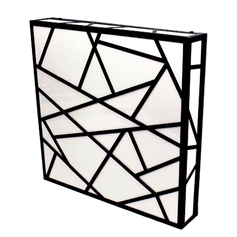 چراغ سقفی مدرن مربعی هاتو مدل مثلثی 6060T