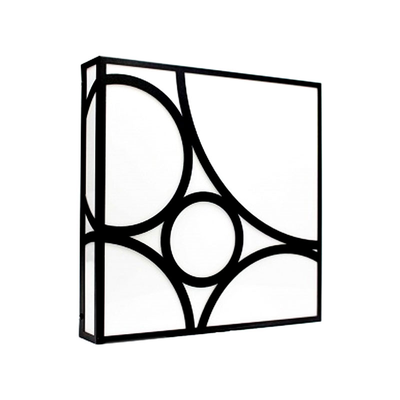 چراغ سقفی مدرن مربعی هاتو مدل دایره 4040C