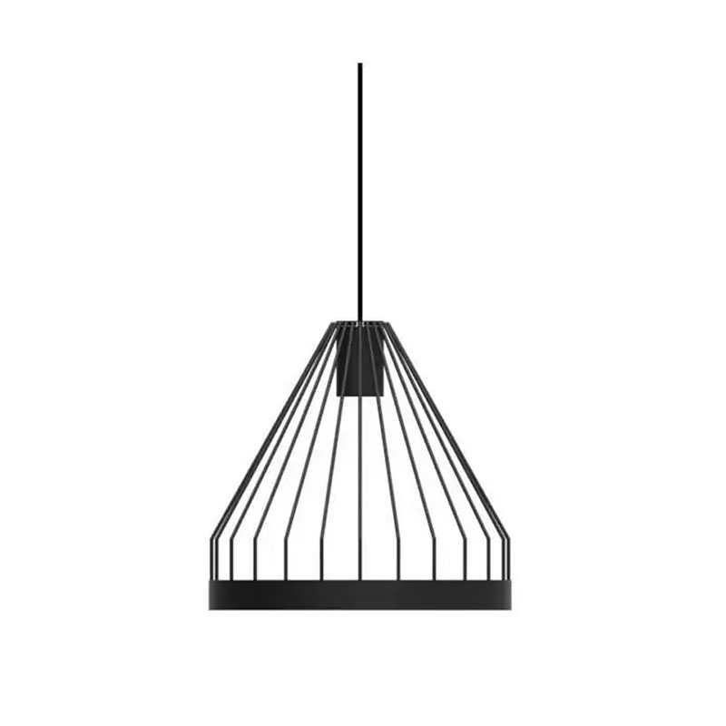 چراغ آویز قفسی فلزی سبک معاصر هاتو تیپ 3 مدل CG3S