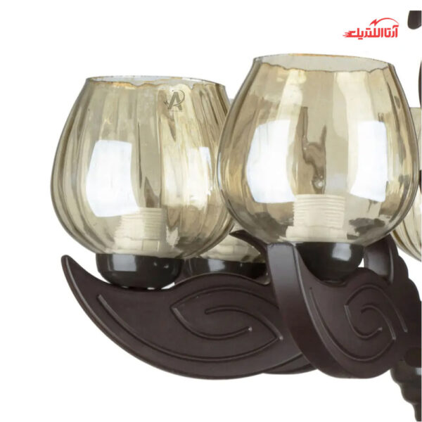 لوستر هفت شعله چشمه نور کد G659/7-BR