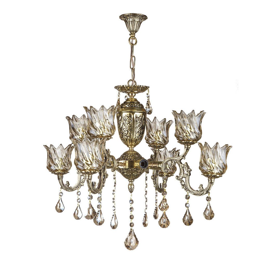 لوستر کلاسیک 12 شعله چشمه نور کد C3352/4