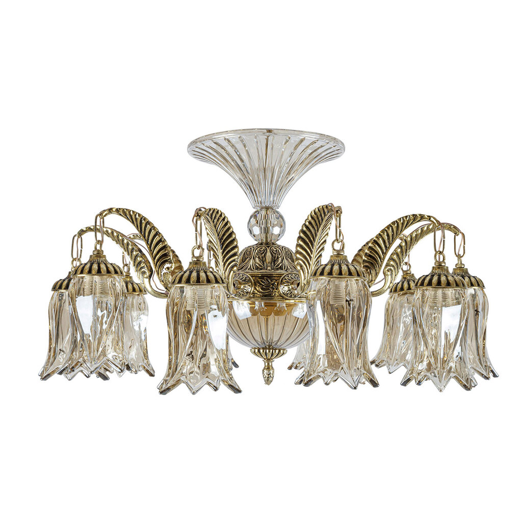 لوستر 10 شعله چشمه نور کد C3343/10-B