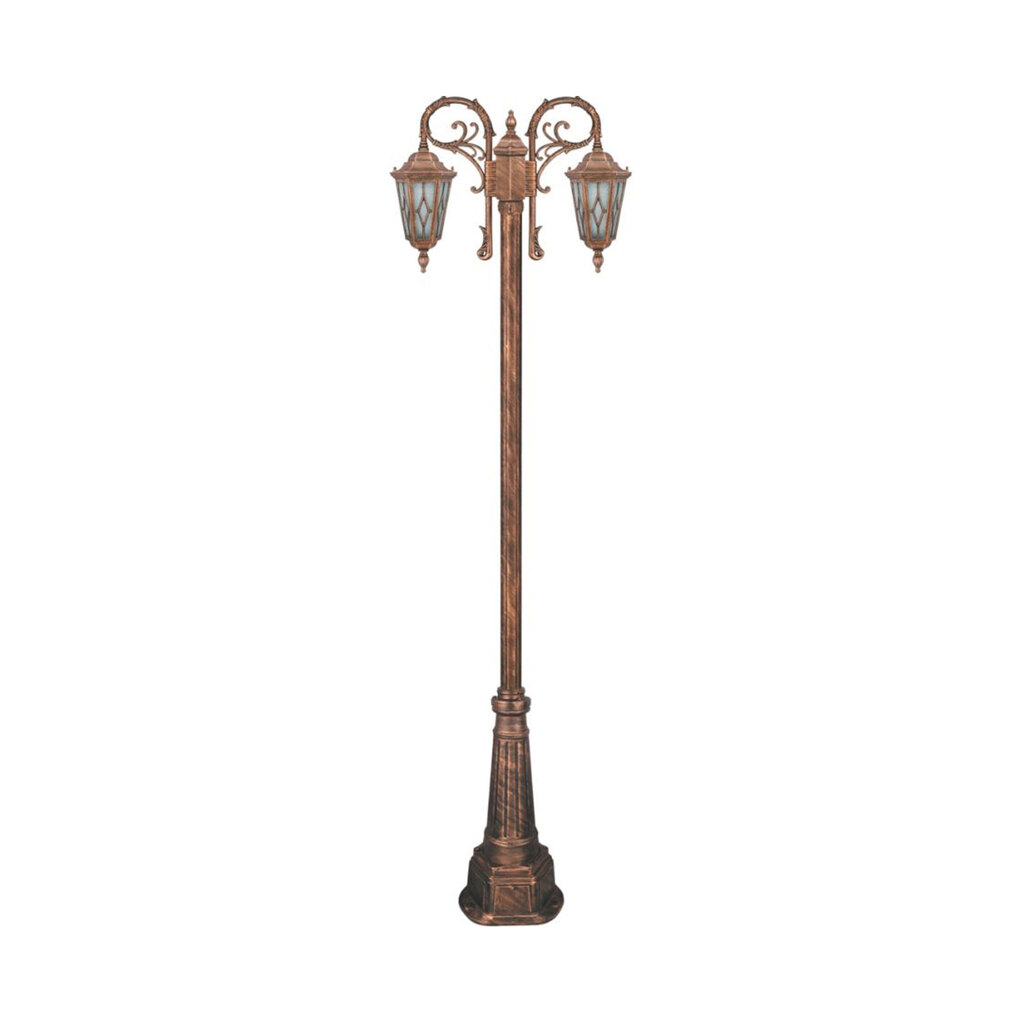 چراغ دوشاخه حیاطی و پارکی تکشیدفام مدل ویسپر کد 91215-15-7223