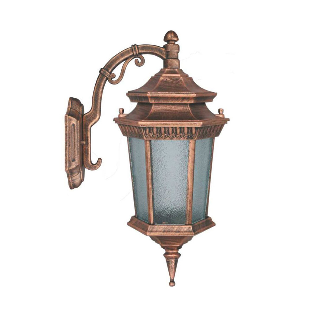 چراغ دیواری حیاطی و پارکی تکشیدفام مدل معبد رابو کد 7301-15