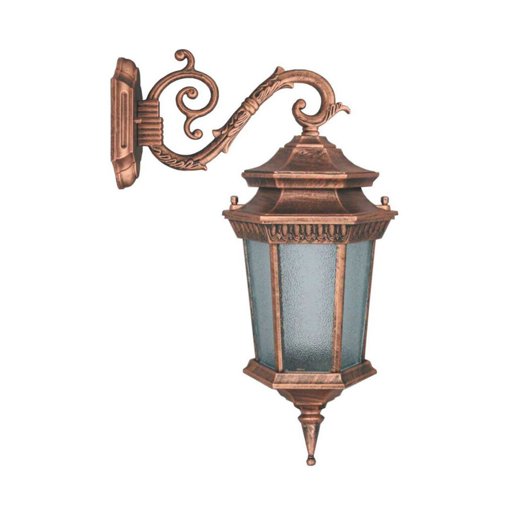 چراغ دیواری حیاطی و پارکی تکشیدفام مدل معبد رابو کد 7302-15