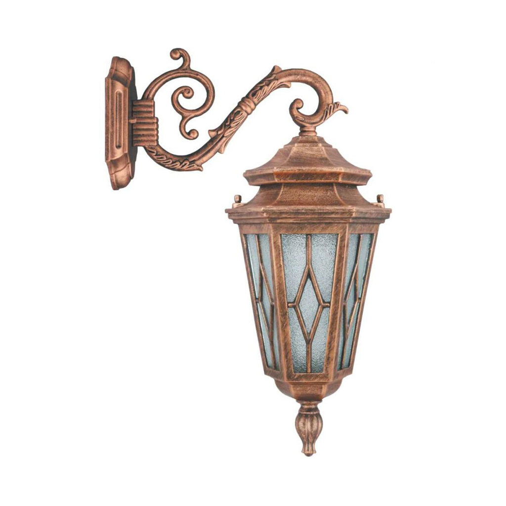 چراغ دیواری حیاطی و پارکی تکشیدفام مدل معبد ویسپر کد 7402-15