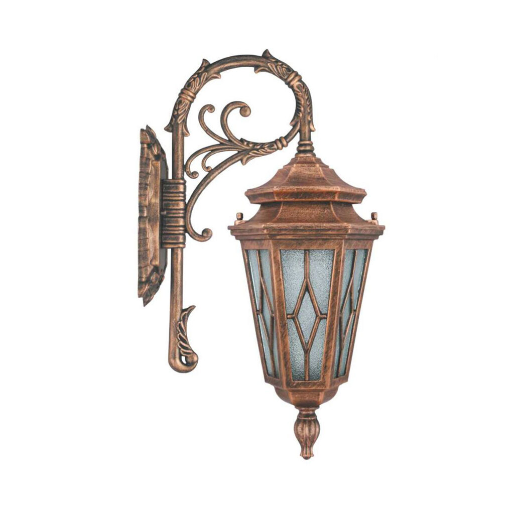 چراغ دیواری حیاطی و پارکی تکشیدفام مدل معبد ویسپر کد 7403-15