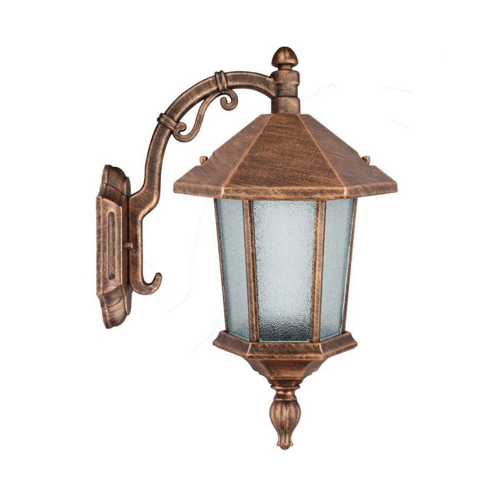 چراغ دیواری حیاطی و پارکی تکشیدفام مدل ویکتوریا کد 7501-15