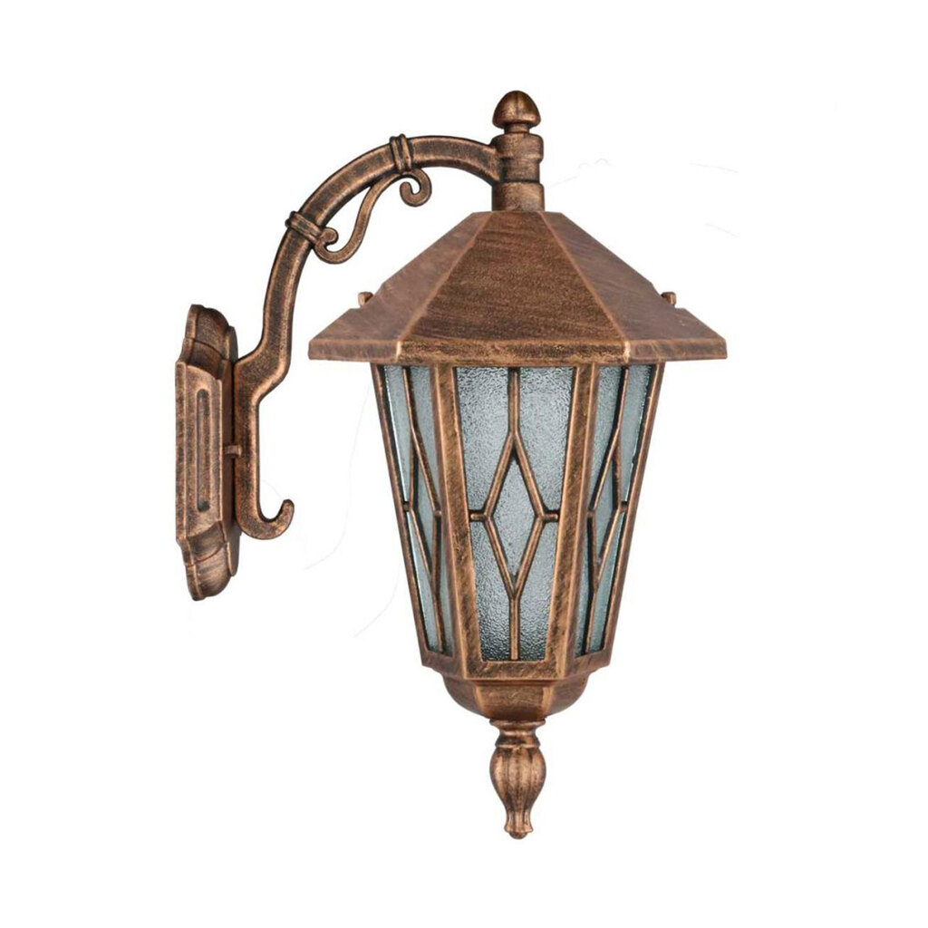 چراغ دیواری حیاطی و پارکی تکشیدفام مدل ویکتور کد 7601-15