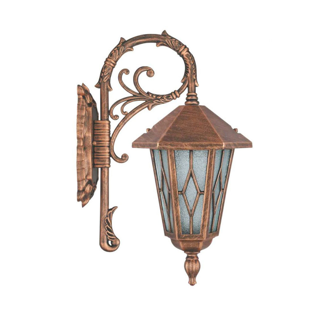 چراغ دیواری حیاطی و پارکی تکشیدفام مدل ویکتور کد 7603-15