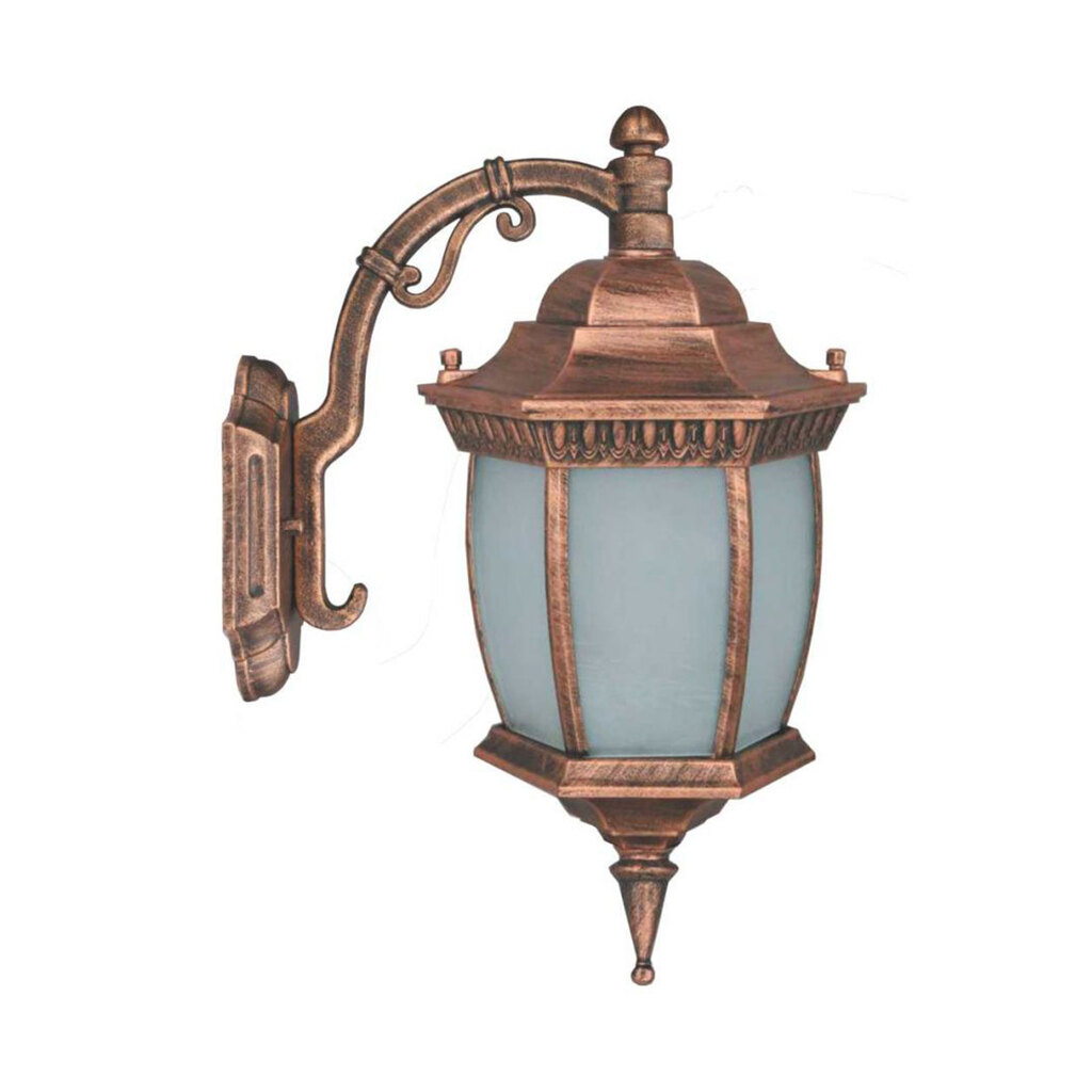 چراغ دیواری حیاطی و پارکی تکشیدفام مدل رابو خمره ای کد 7701-15