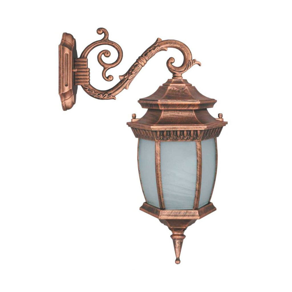 چراغ دیواری حیاطی و پارکی تکشیدفام مدل معبد رابو کمر باریک کد 7902-15