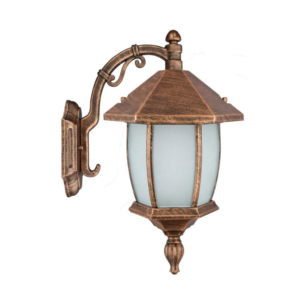چراغ دیواری حیاطی و پارکی تکشیدفام مدل ویکتوریا خمره ای کد 8101-15