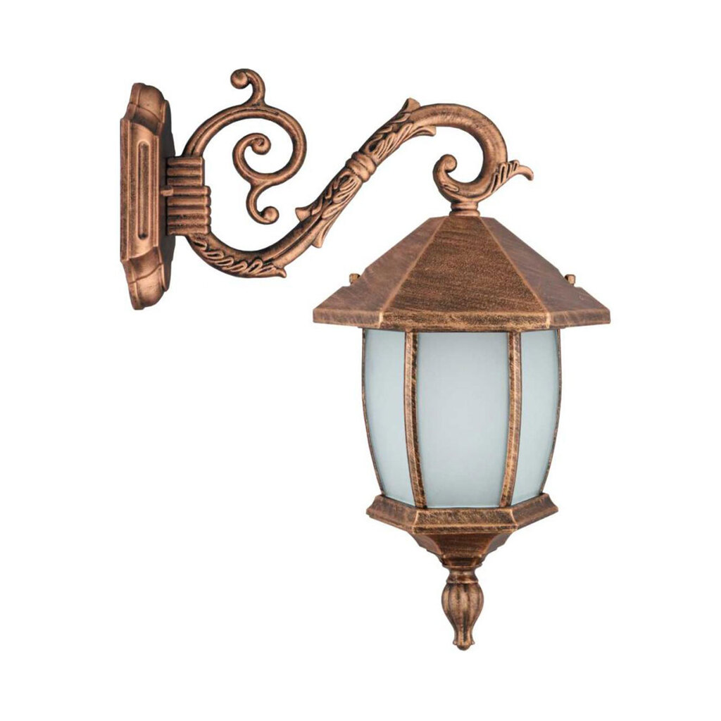 چراغ دیواری حیاطی و پارکی تکشیدفام مدل ویکتوریا خمره ای کد 8102-15