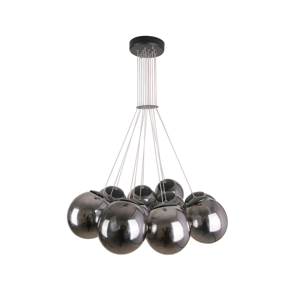 لوستر آویز حبابی 13 شعله چشمه نور کد A1224/13BK