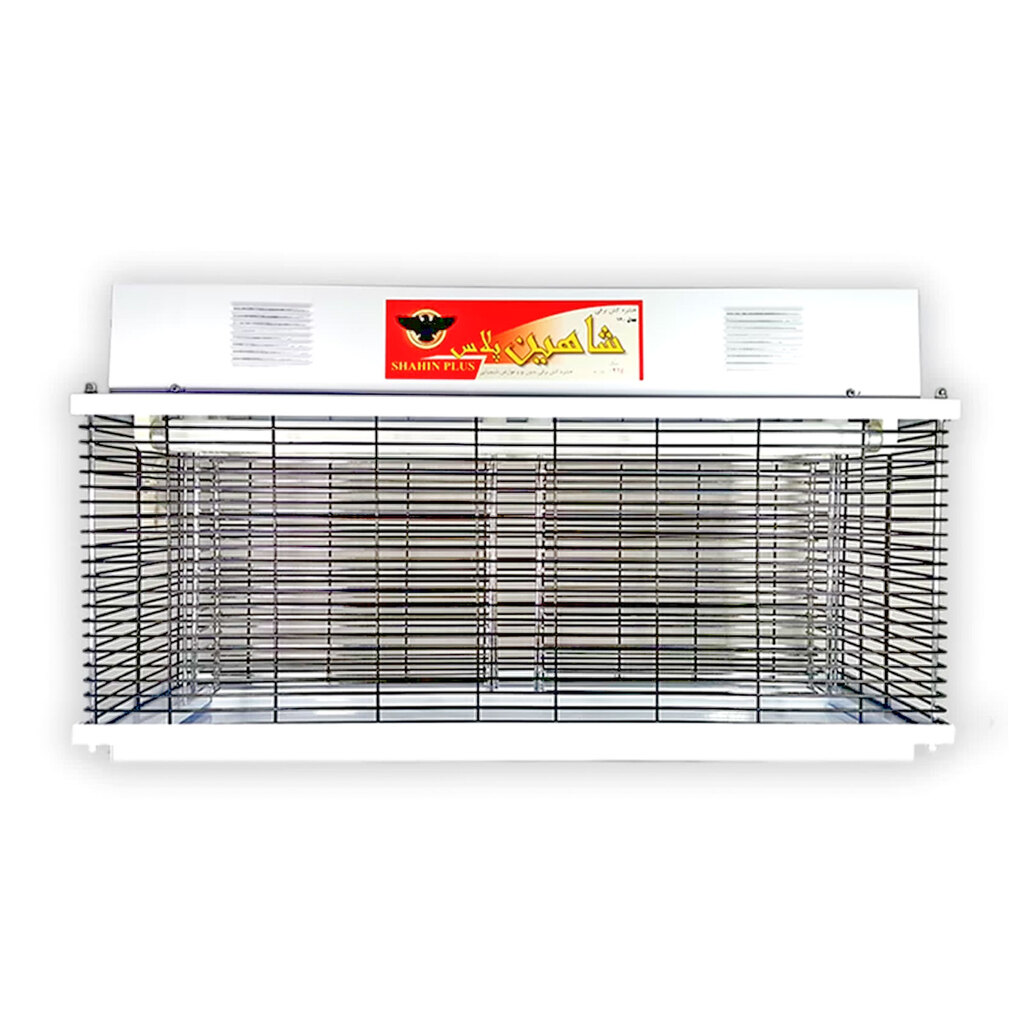 حشره کش برقی شاهین پلاس مدل 120 با لامپ فلورسنت آبی