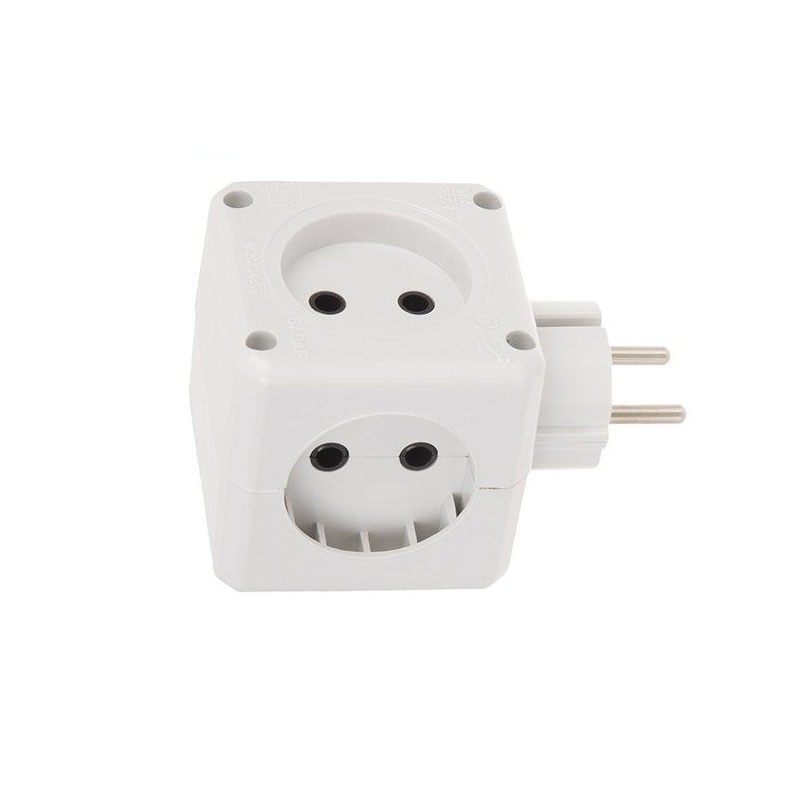 چندراهی برق دو شاخه تیراژه مدل صدف