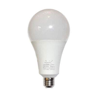 لامپ ال ای دی حبابی 20 وات تیراژه سرپیچ E27