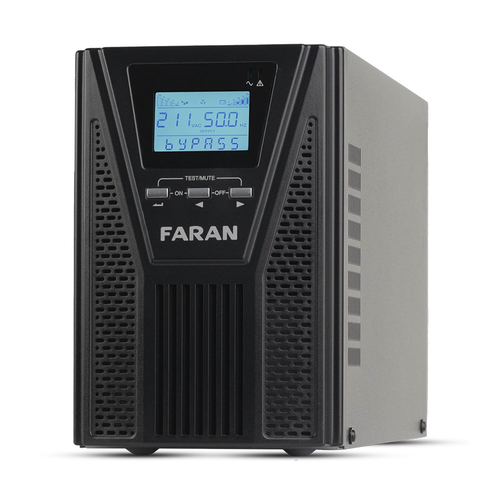 یو پی اس آنلاین 1KVA فاران مدل Titan Plus باتری داخلی