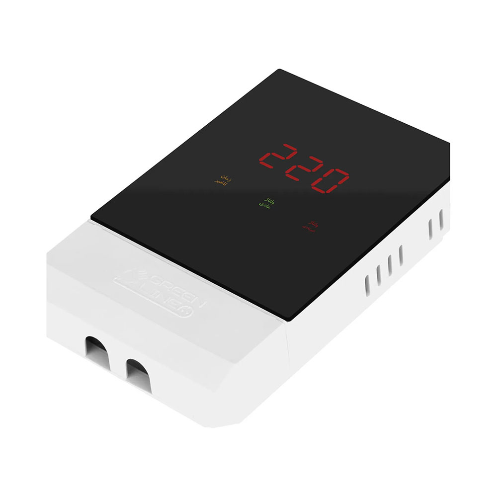 محافظ ولتاژ ورودی 30 آمپر دیجیتال گرین مدل GLP301 EVO