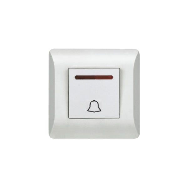 کلید زنگ چراغ‌دار توس الکتریک مدل اسپایدر