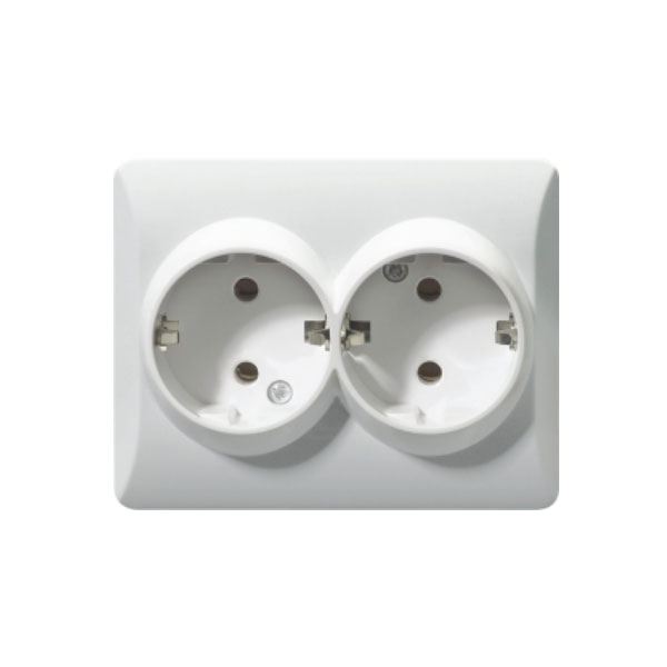 پریز ارتدار دوقلو توس الکتریک مدل اسپایدر