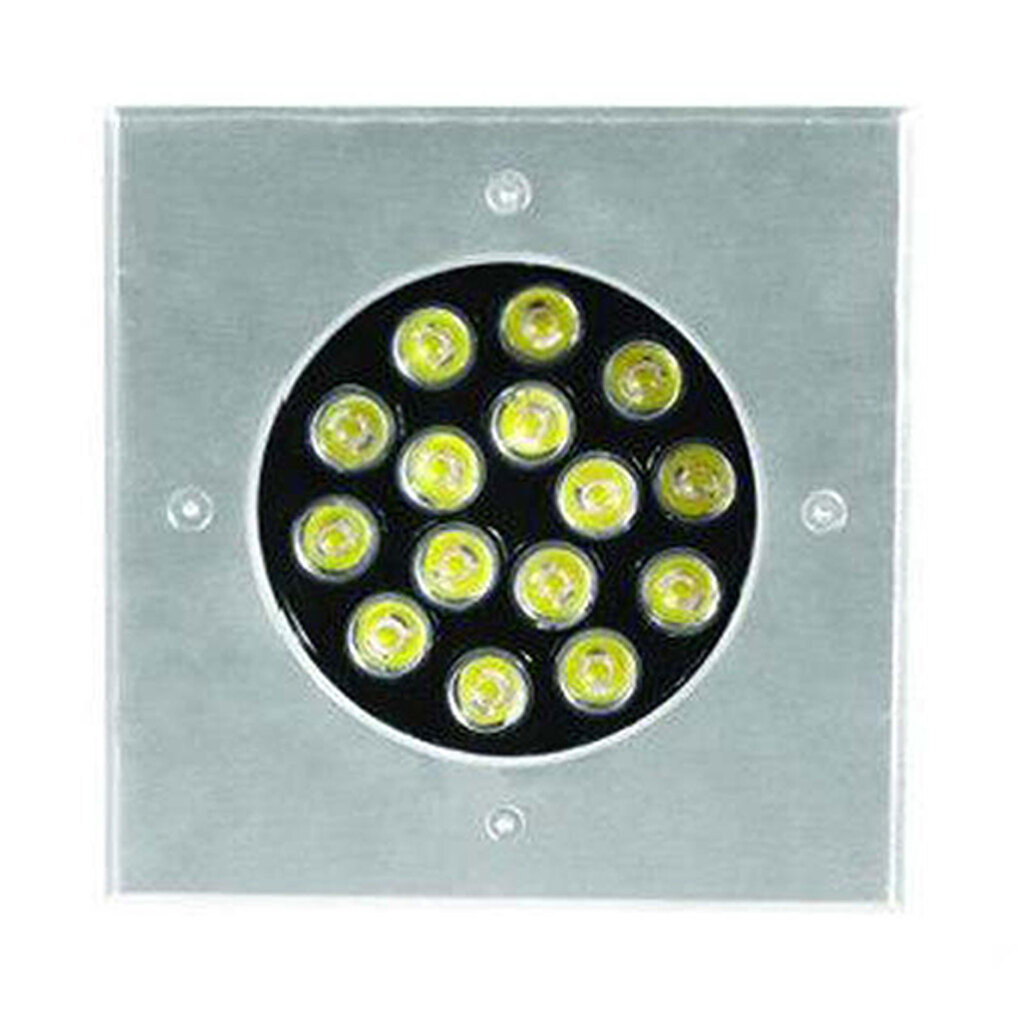 چراغ دفنی مربع 15 وات ای دی سی