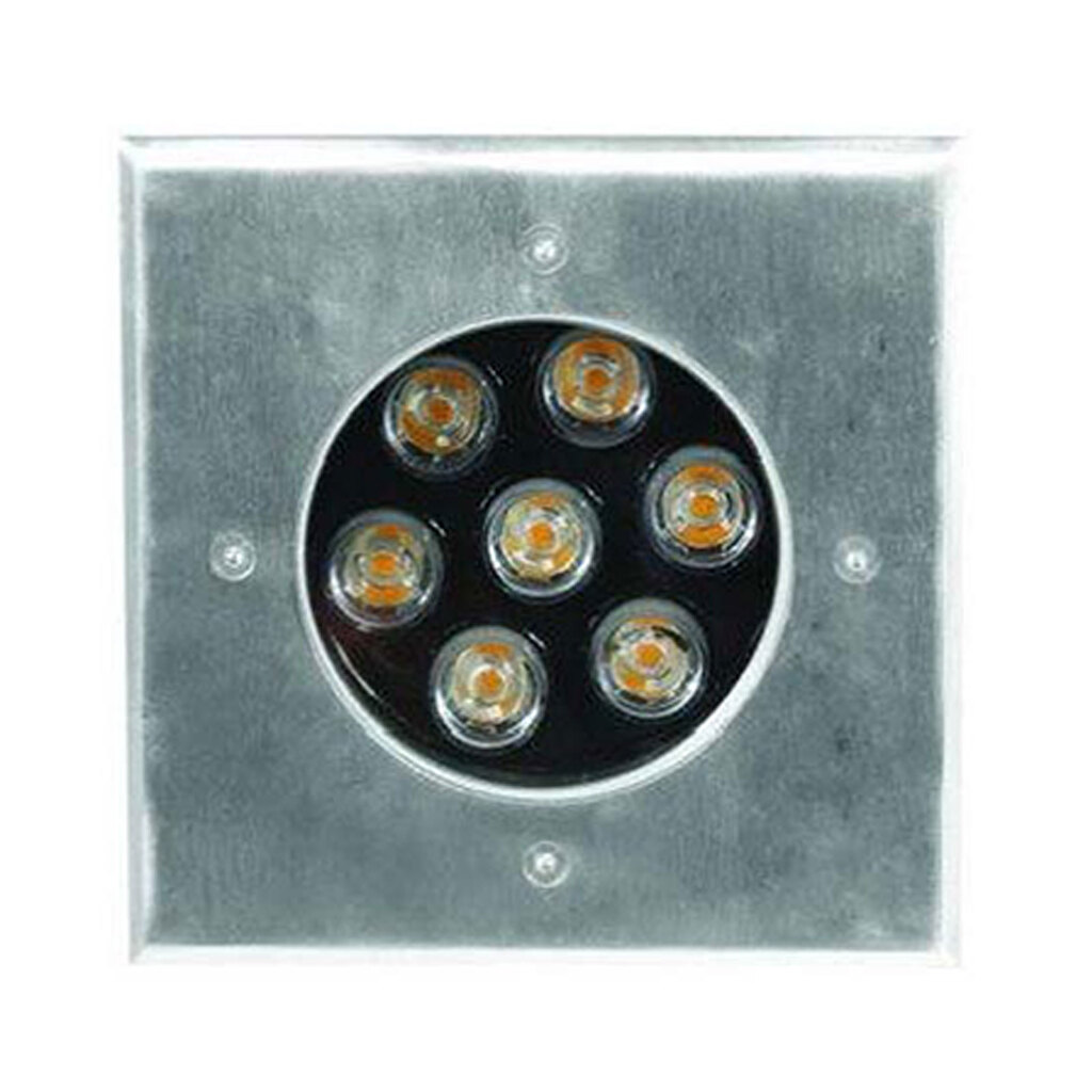 چراغ دفنی مربع 7 وات ای دی سی