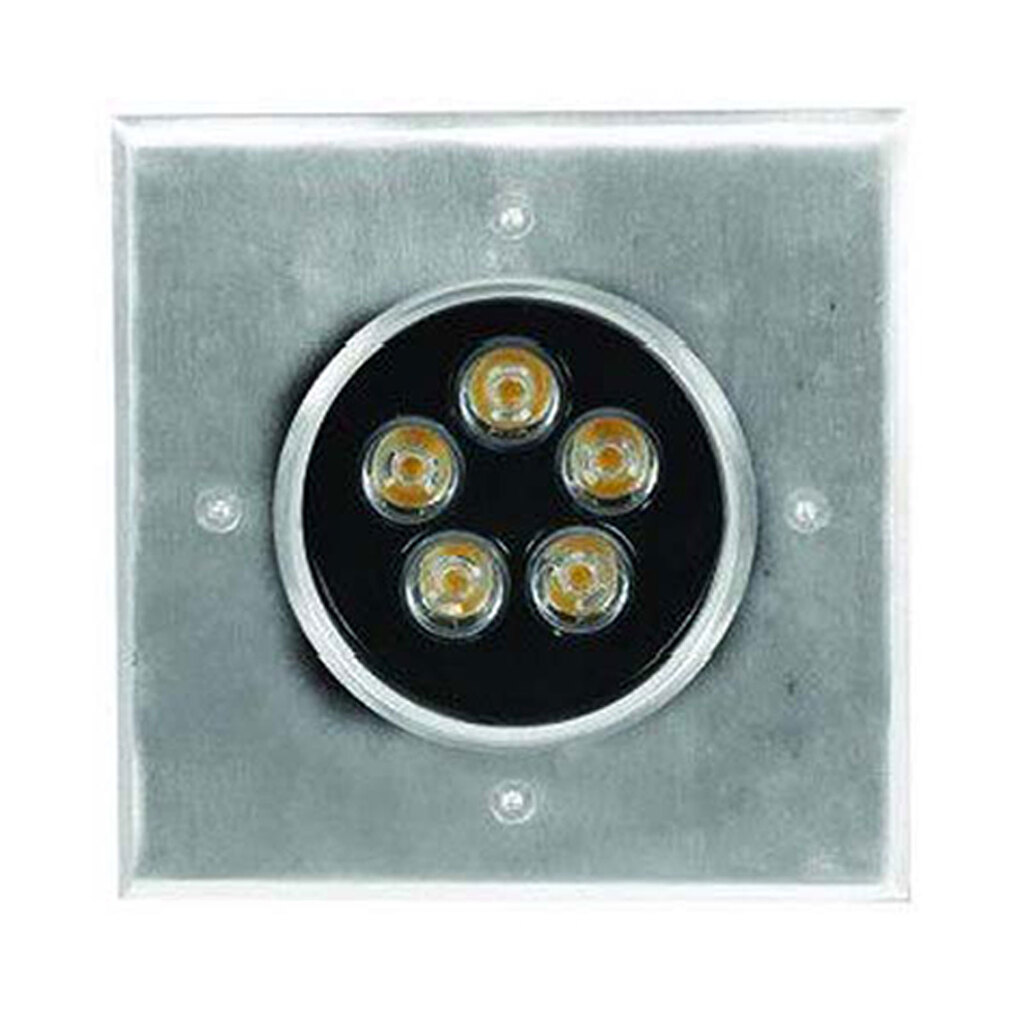 چراغ دفنی مربع 5 وات ای دی سی