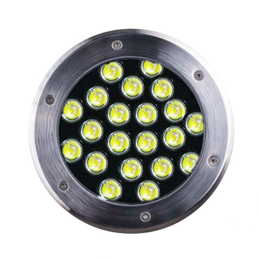 چراغ دفنی گرد 21 وات ای دی سی