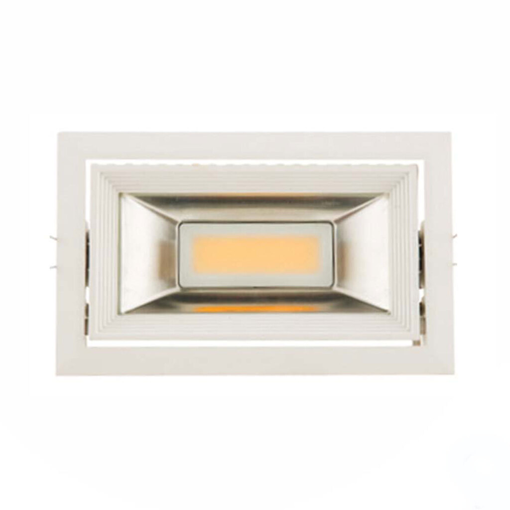 چراغ سقفی پریسکوپی مستطیلی 30 وات ای دی سی